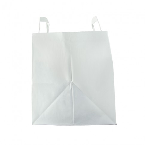 White paper carrier bag  320x200mm H250mm