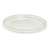 Clear PS plastic flat lid  H5,5mm
