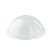Clear PET plastic dome lid   H10mm