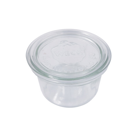 Bocal Weck Avec Couvercle En Verre 200Ml  90X60Mm - X12Pcs