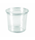 Round transparent PLA "Deli" container   H112mm 700ml