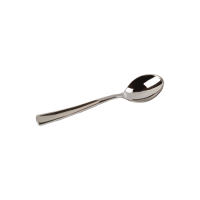 Skulect silver PS plastic tablespoon