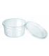 Pot Deli rond PLA transparent   H73mm 450ml